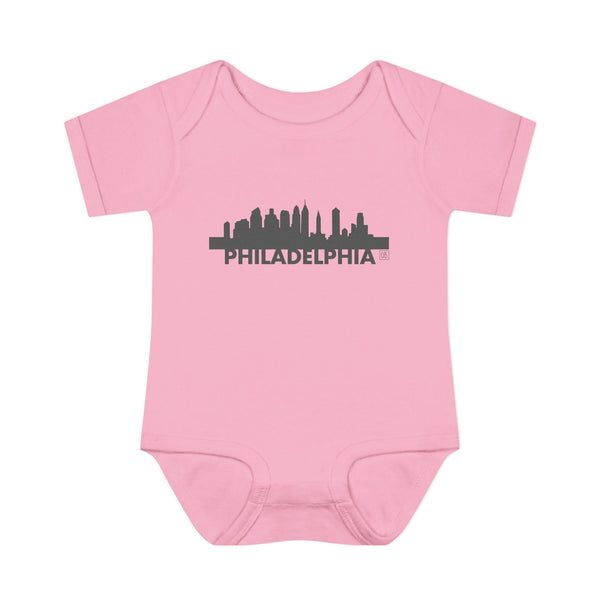 Infant Philadelphia Skyline Onesie