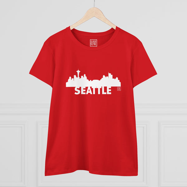 Oliver Blythe Women's Seattle Skyline T-shirt