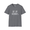 Adult Sip Sip Hooray Tee