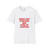 Adult Surely Not Everyone Was Kung Fu Fighting Tee