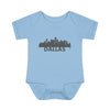 Infant Dallas Skyline Onesie
