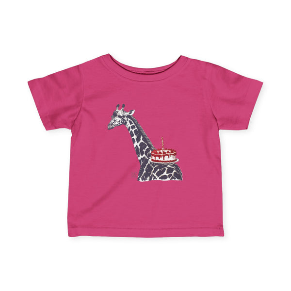 Infant Giraffe Cake Party Tee