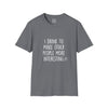 Adult Why I Drink Tee