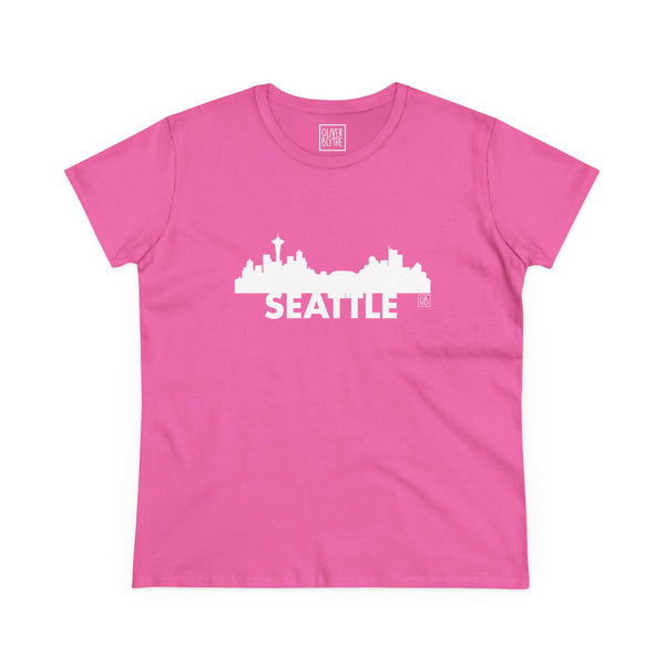 Oliver Blythe Women's Seattle Skyline T-shirt