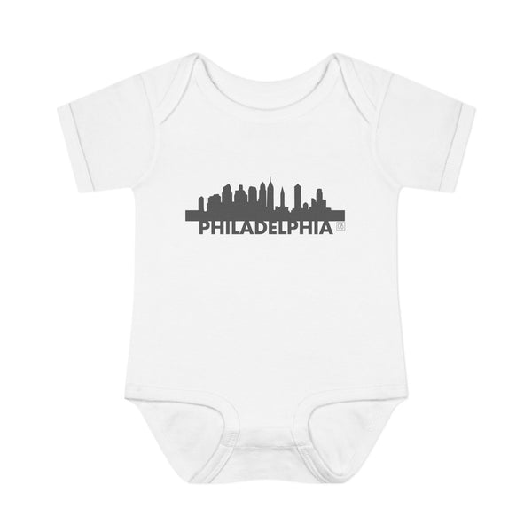 Infant Philadelphia Skyline Onesie