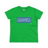 Women's It Is Impossible Tee