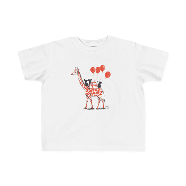 Toddler Giraffe & Mice Party Tee