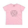 Women's Alcohol's Defense Tee