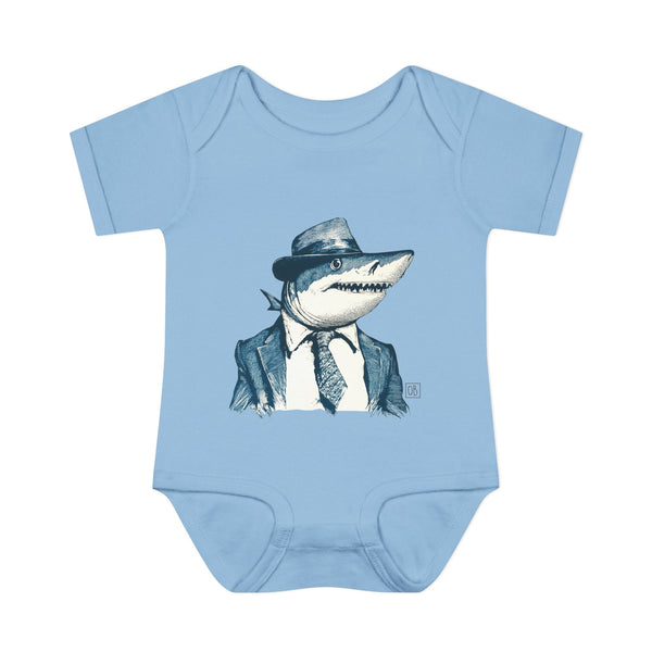Infant Shark Boss Onesie