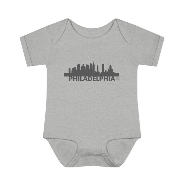 Infant Philadelphia Skyline Onesie