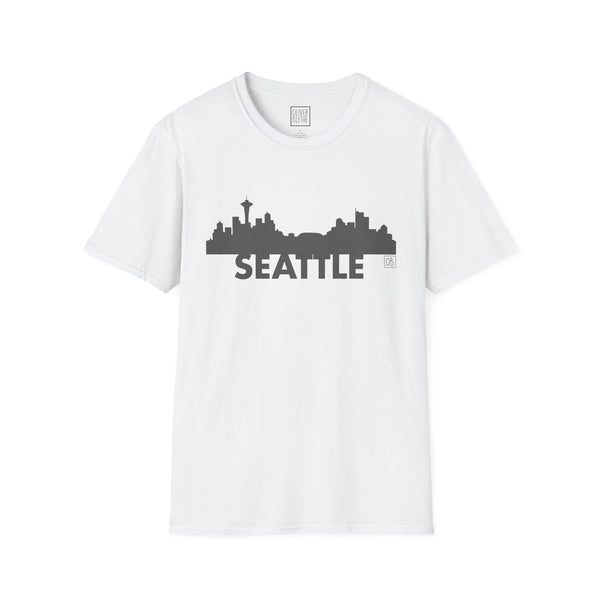 Oliver Blythe Adult Seattle Skyline T-shirt