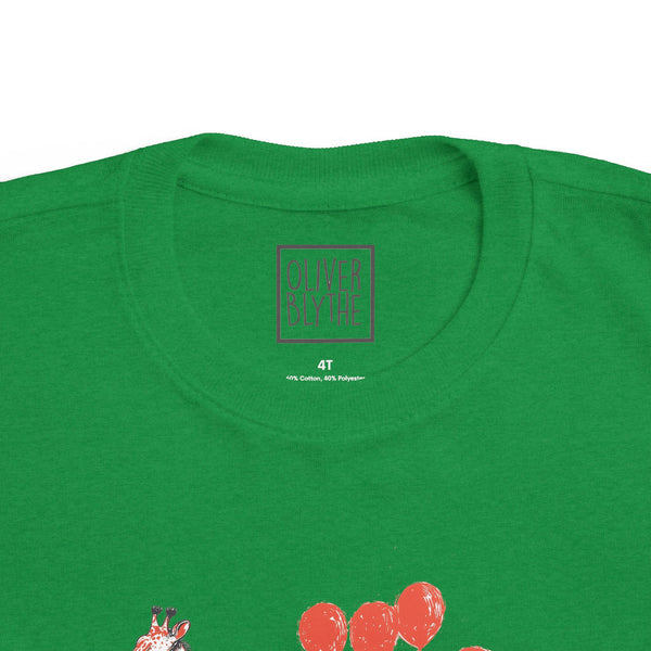 Toddler Giraffe & Mice Party Tee
