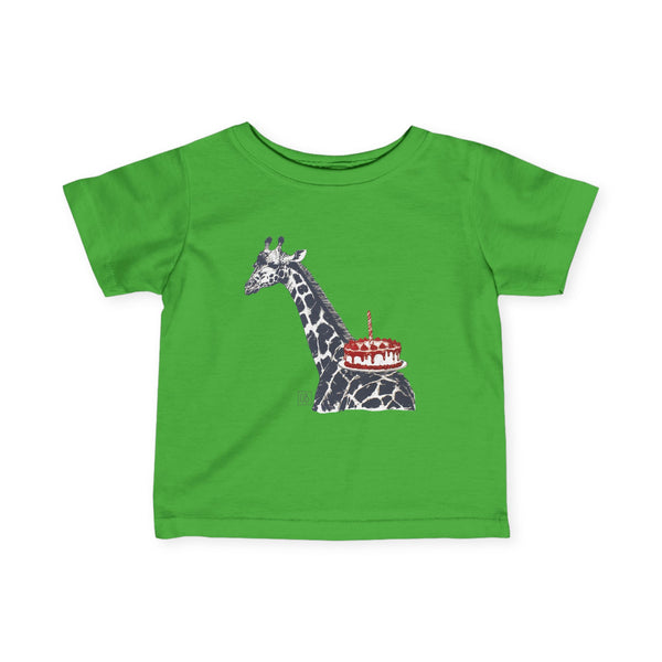Infant Giraffe Cake Party Tee