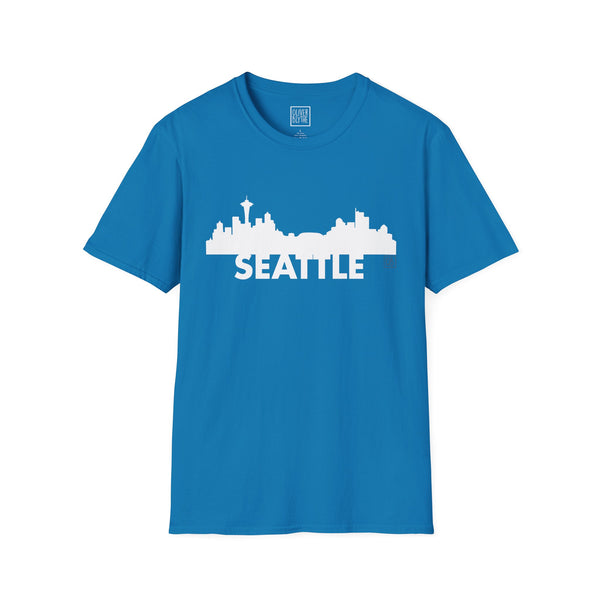 Oliver Blythe Adult Seattle Skyline T-shirt