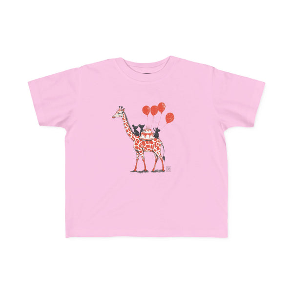 Toddler Giraffe & Mice Party Tee