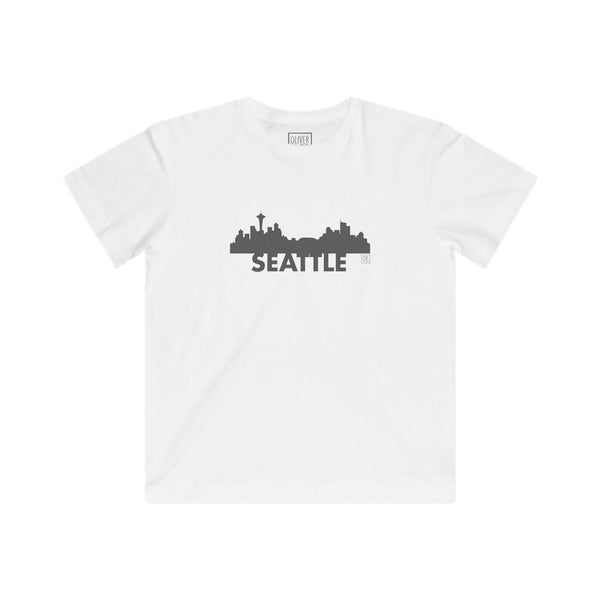 Oliver Blythe Kids Seattle Skyline T-shirt