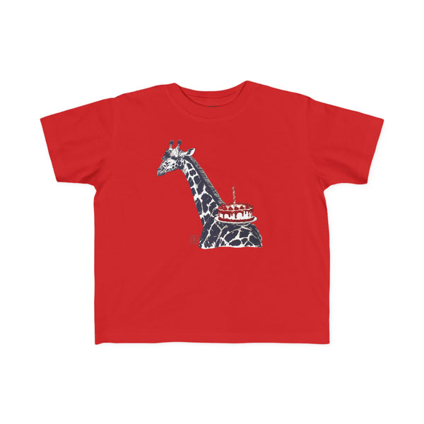 Toddler Giraffe Cake Party Tee