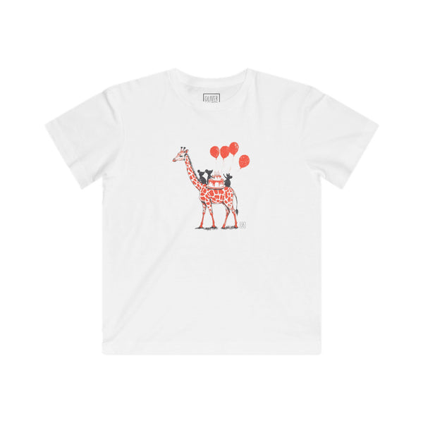 Oliver Blythe Kids Giraffe & Mice Party T-shirt