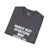 Adult Surely Not Everyone Was Kung Fu Fighting Tee