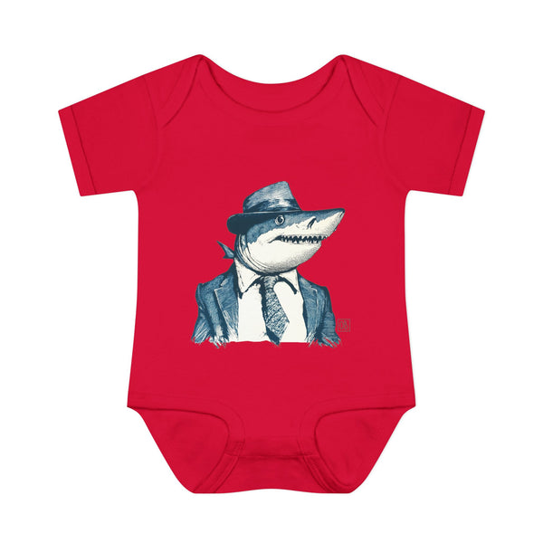Infant Shark Boss Onesie