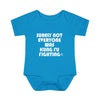 Infant Surely Not Everyone Was Kung Fu Fighting Onesie