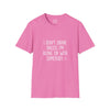 Adult I Don't Drink Tee