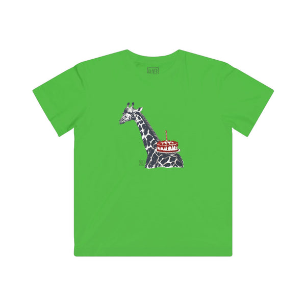 Kids Giraffe Cake Party Tee