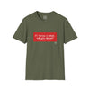 Adult If I Throw A Stick Tee