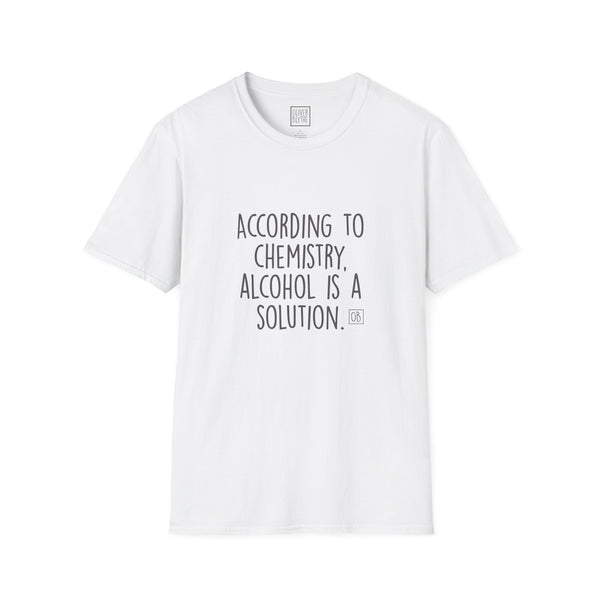 Adult According To Chemistry Tee