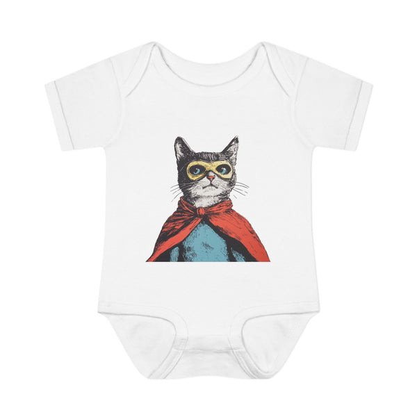 Infant Cat Hero Onesie