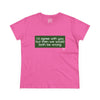 Women's I'd Agree With You Tee