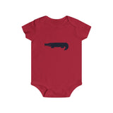 Baby Short Sleeve Gator Snap Tee