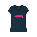 Womens Gator V-Neck Tee