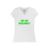 Women's Sip Sip Hooray V-Neck Tee