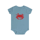 Baby Short Sleeve Crab Snap Tee