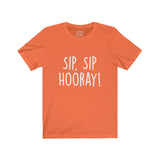 Women's Sip Sip Hooray Crew Neck Tee