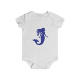 Baby Short Sleeve Mermaid Snap Tee