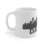 Dallas White Mug - 11oz