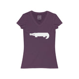 Womens Gator V-Neck Tee