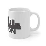 Boston White Mug - 11oz