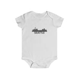 Baby Short Sleeve Seattle Snap Tee