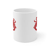 Maryland Blue Crab White Mug - 11oz