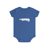 Baby Short Sleeve Gator Snap Tee