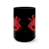 Crab Black 15oz Mug