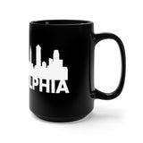 Philadelphia Black 15oz Mug