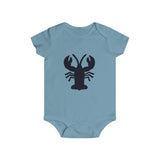 Baby Short Sleeve Lobster Snap Tee