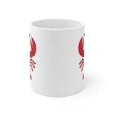 Lobster White Mug - 11oz