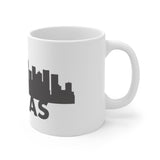 Dallas White Mug - 11oz