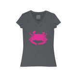 Womens Maryland Blue Crab V-Neck Tee