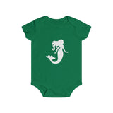 Baby Short Sleeve Mermaid Snap Tee